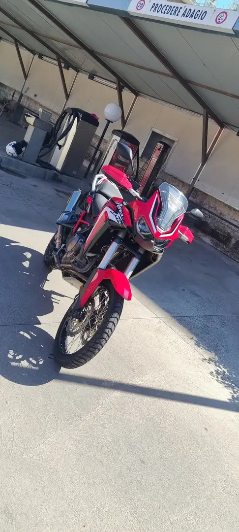 Honda CRF 1100 Scarico Akrapovic più collettore Red - 1