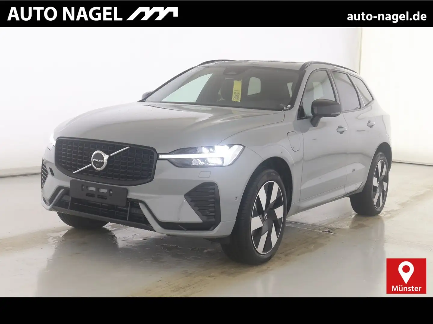 Volvo XC60 XC60 T6 Plus Dark 20"|AHK|LED|PILOT|LED|ALARM Grau - 1