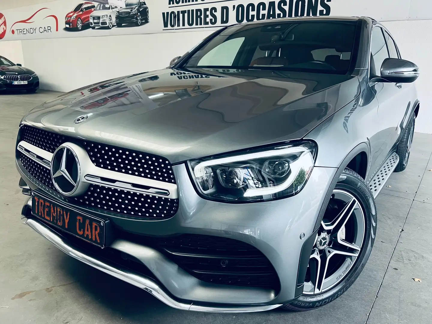 Mercedes-Benz GLC 200 d Coupé EU6d AMG+NAVI+CAMERA+CARNET+GARANTIE Grigio - 1