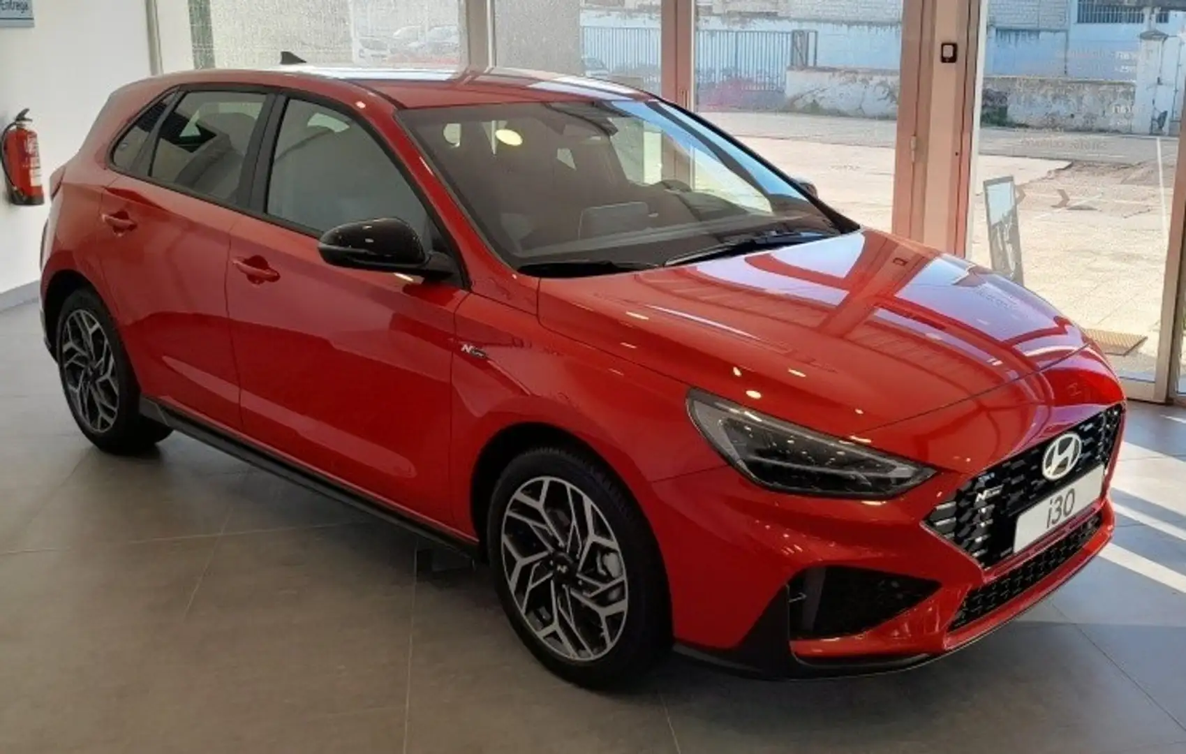 Hyundai i30 1.0 TGDI N Line 100 Rojo - 1