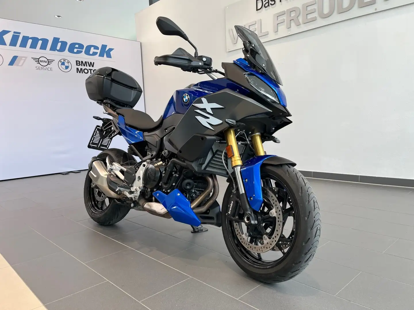 BMW F 900 XR A2 Azul - 2