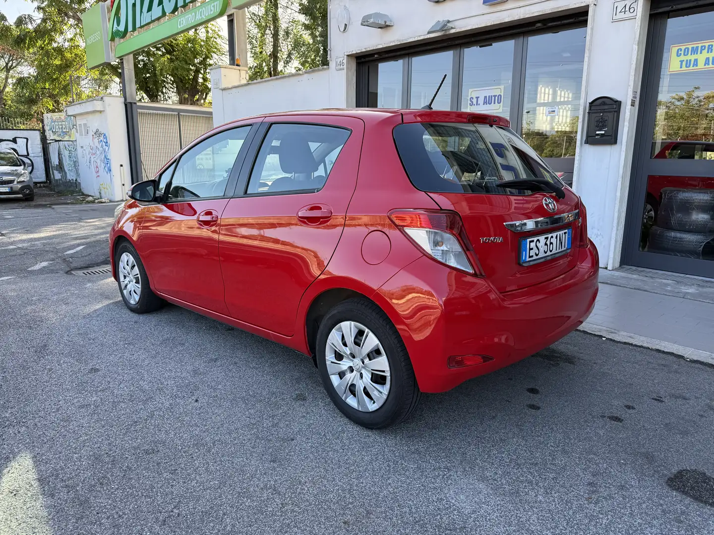Toyota Yaris Yaris III 2011 5p 1.4 d-4d Active *RETROCAMERA* Rosso - 2