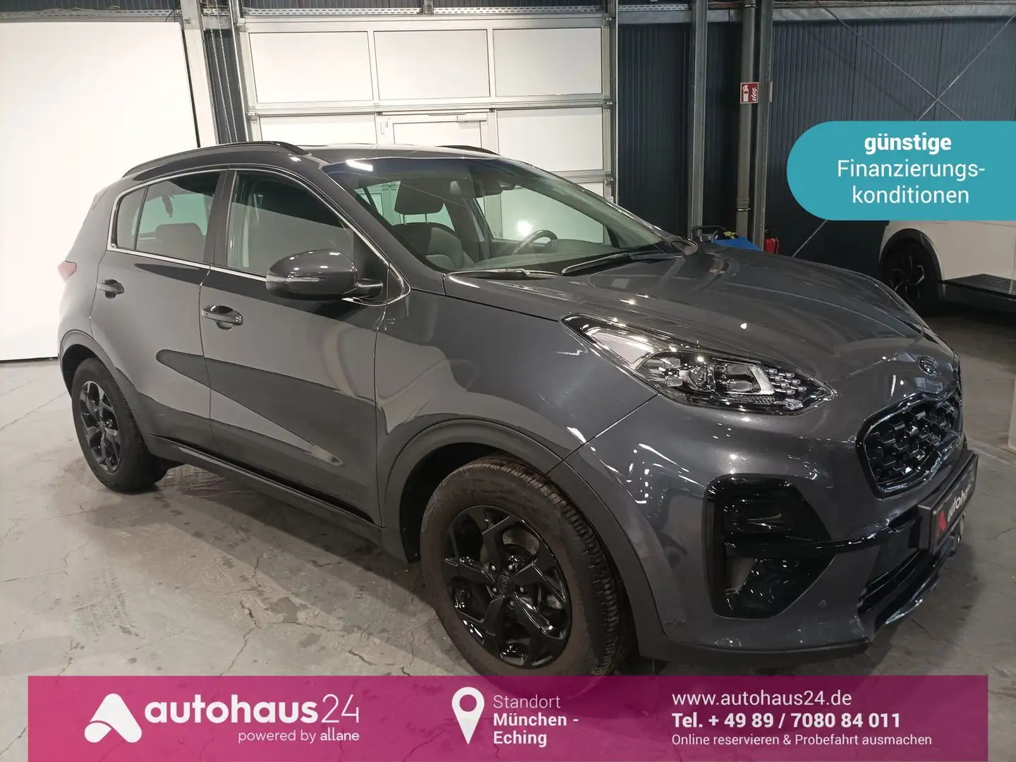 Kia Sportage 1.6 T-GDI 2WD LED|Navi|PDC|Kamera Gris - 1