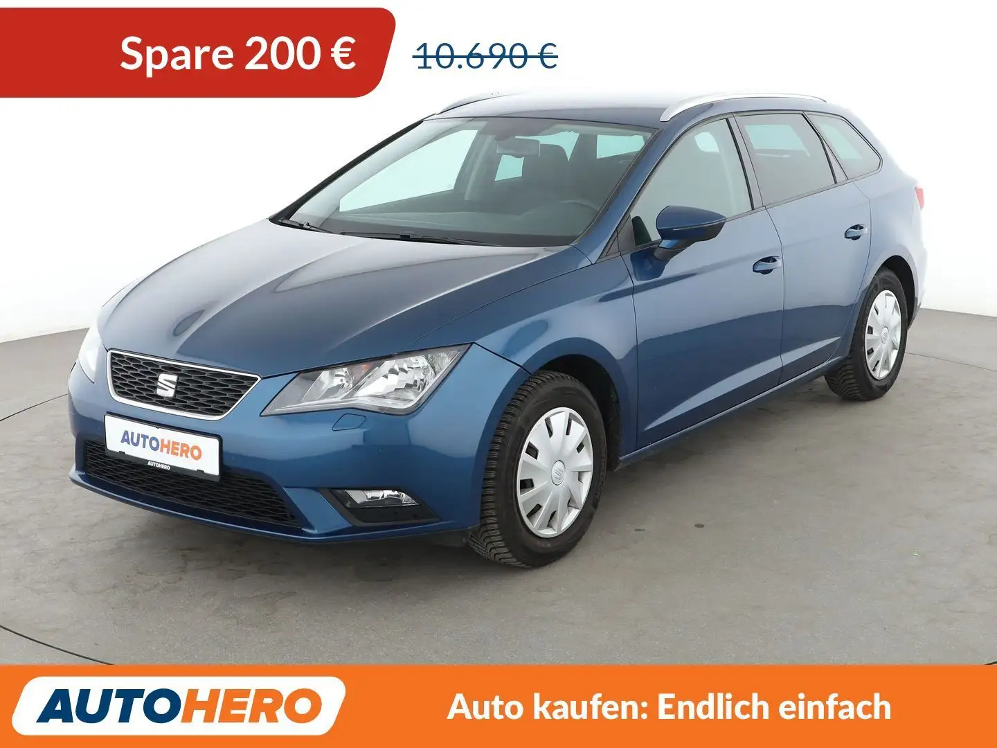 SEAT Leon 1.4 TSI Style*NAV*TEMPO*PDC*SHZ*AHK Blau - 1