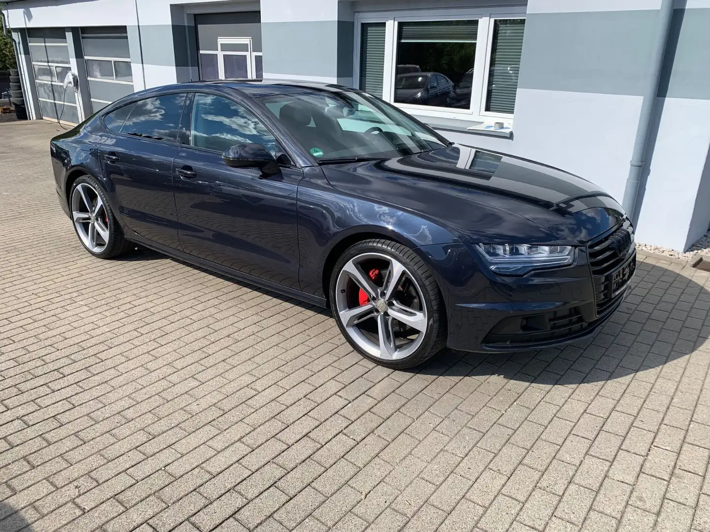 Audi A7 Sportback 3.0 TDI ultra Leder LED Navi HuD Kék - 1