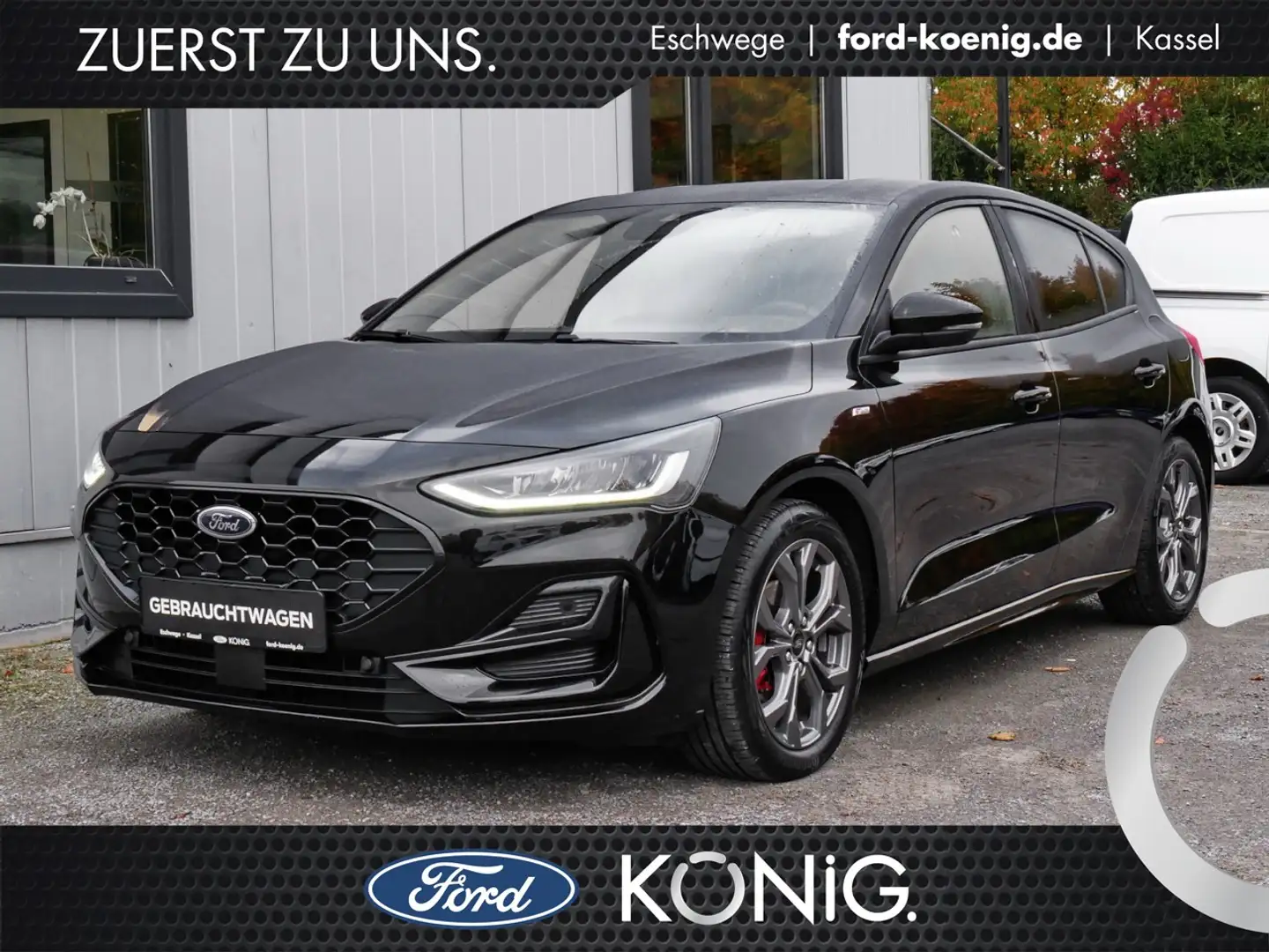 Ford Focus ST-Line MildHybrid LED+Navi+Sitzhzg+DAB Klima Schwarz - 1