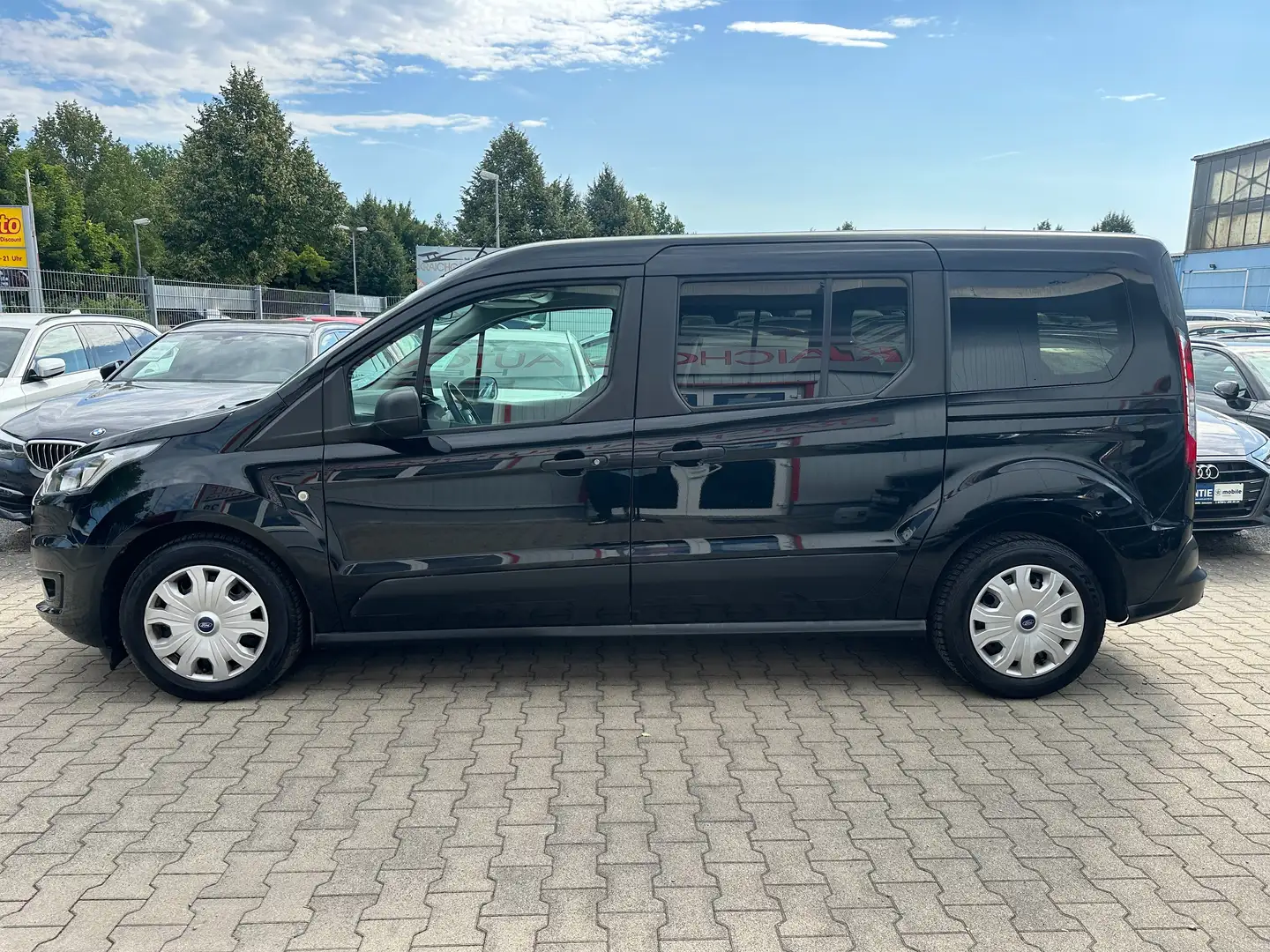 Ford Tourneo Connect Connect 1.5EcoBlue*Lang*AHK*Klima*Tempo*Parkpilot Schwarz - 2