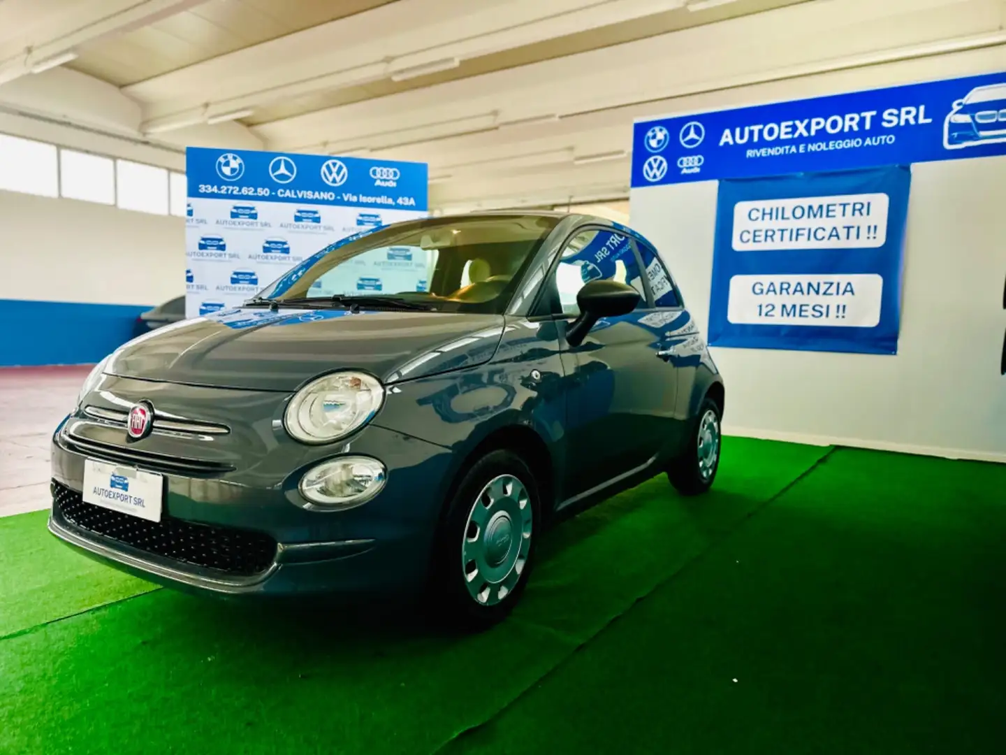 Fiat 500 500 1.2 Pop 69cv my20 Grigio - 2