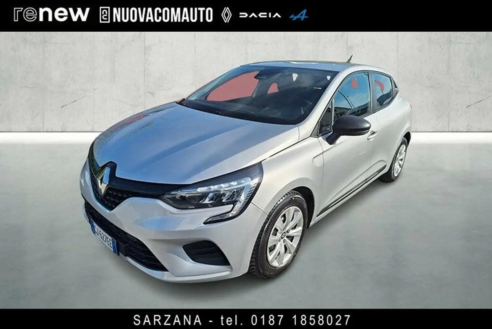 Renault Clio 1.0 tce Life Gpl 100cv my21 Grey - 1