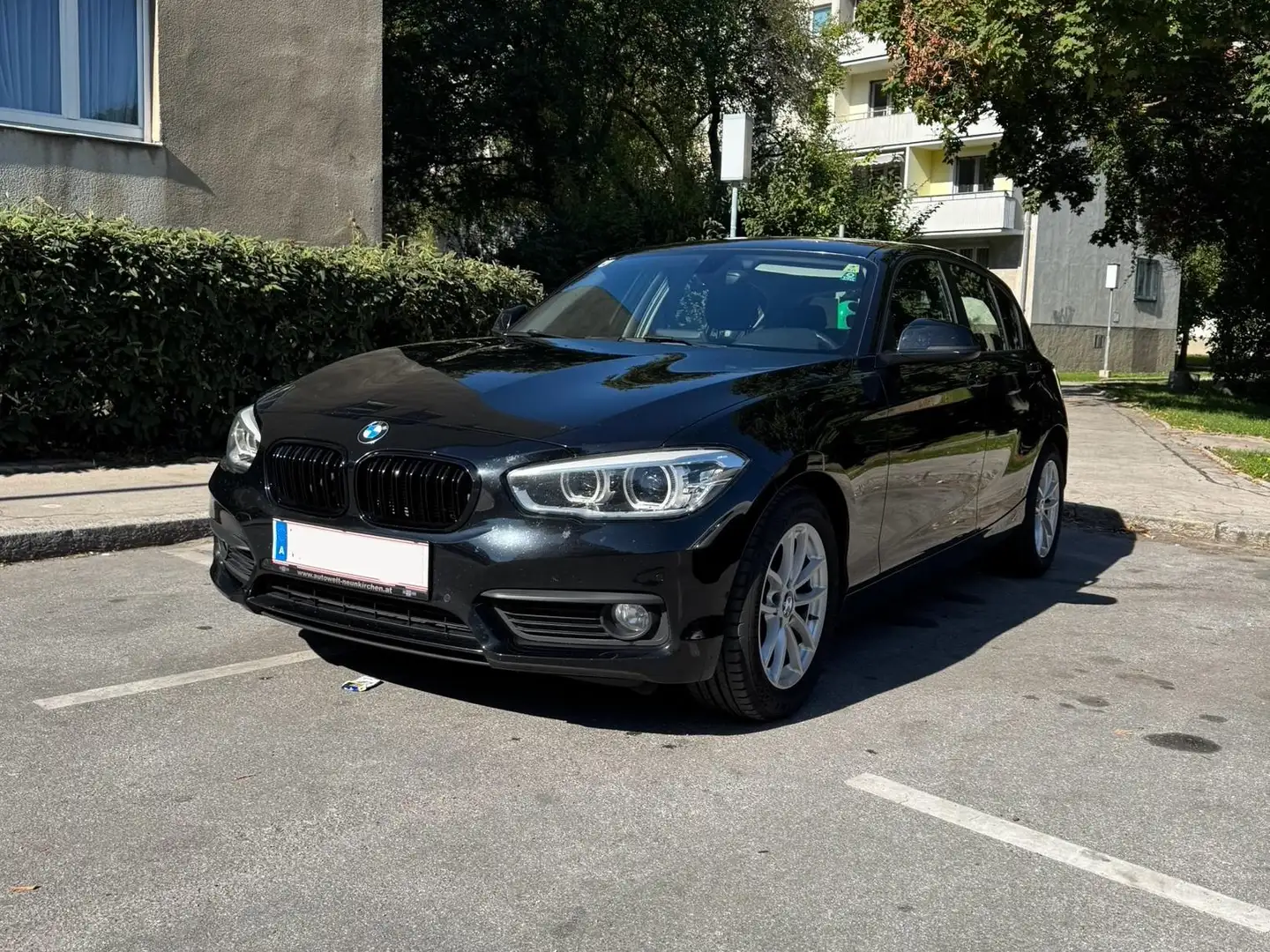 BMW 116 Neues Pickerl + Service | 8fach Bereift Schwarz - 1