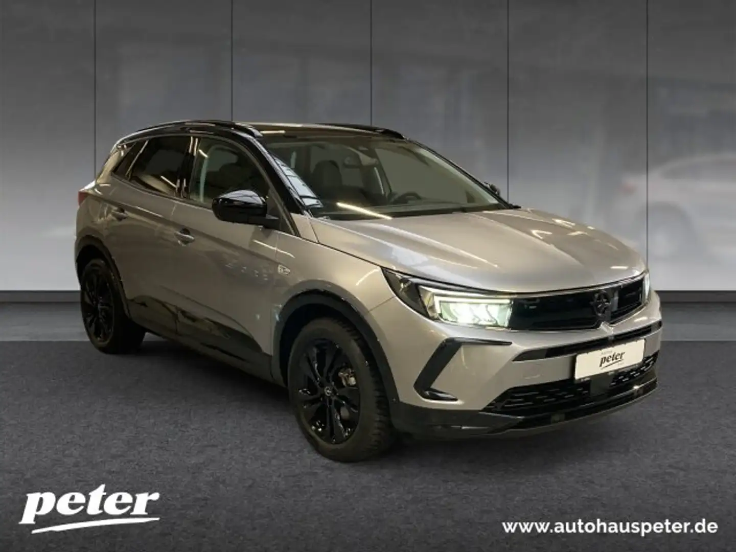 Opel Grandland 1.2 Turbo GS Line Klimaautomatik Alcantara Allwett Grau - 2