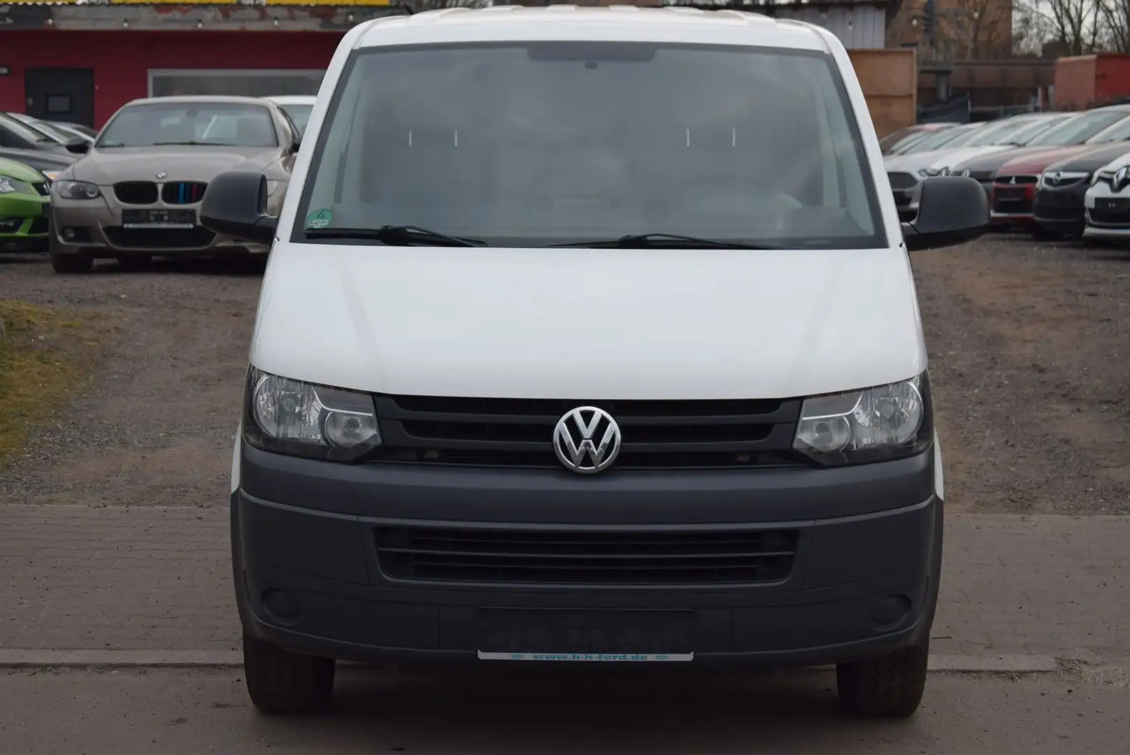 Volkswagen T5 Transporter Kasten-Kombi Kasten lang Weiß - 1