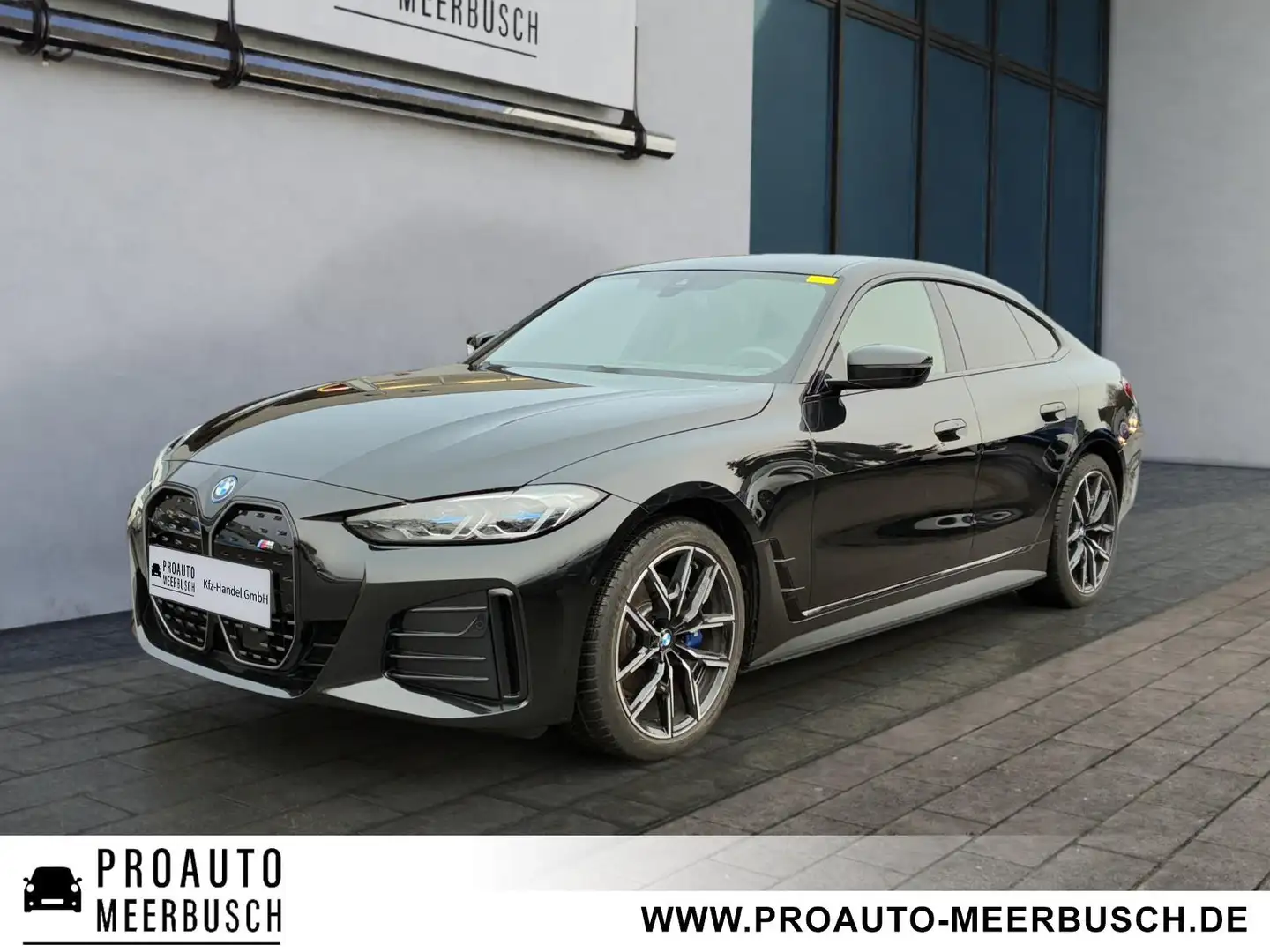 BMW i4 40 eDrive M Sport MMRY/H&K/LASER/KMFRTZGNG/HUD Schwarz - 1