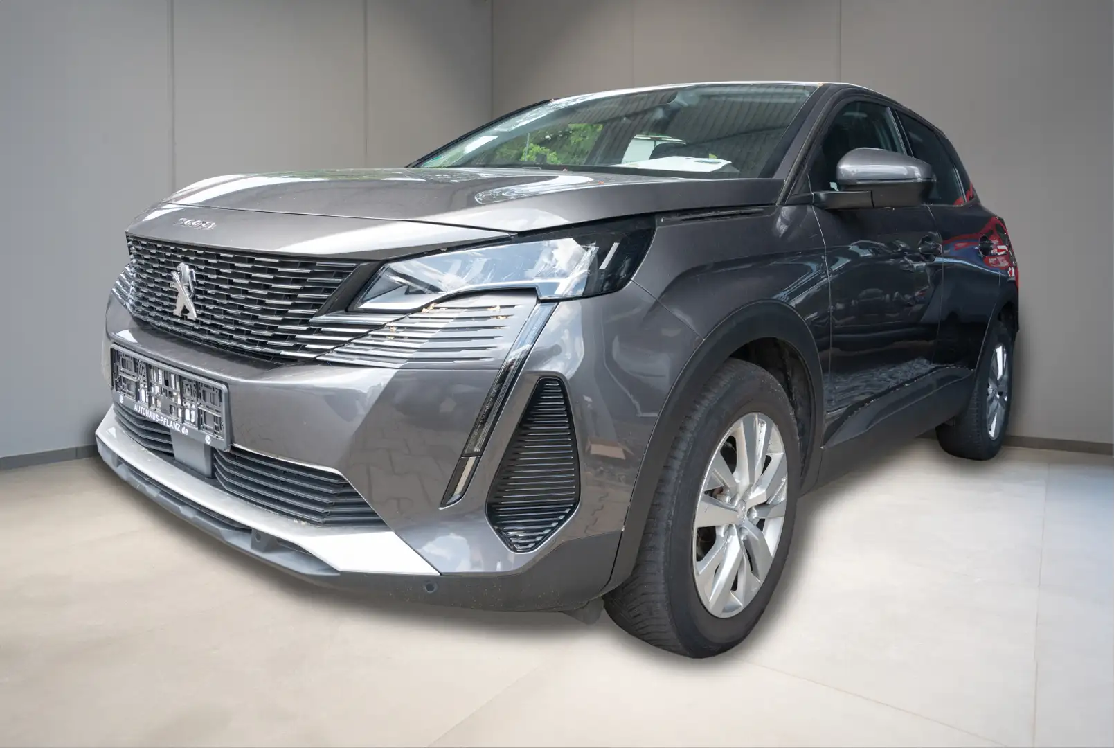 Peugeot 3008 Active Pack 1.2 PureTech 130 EAT8 *GW-TOP-DEAL* Grijs - 1