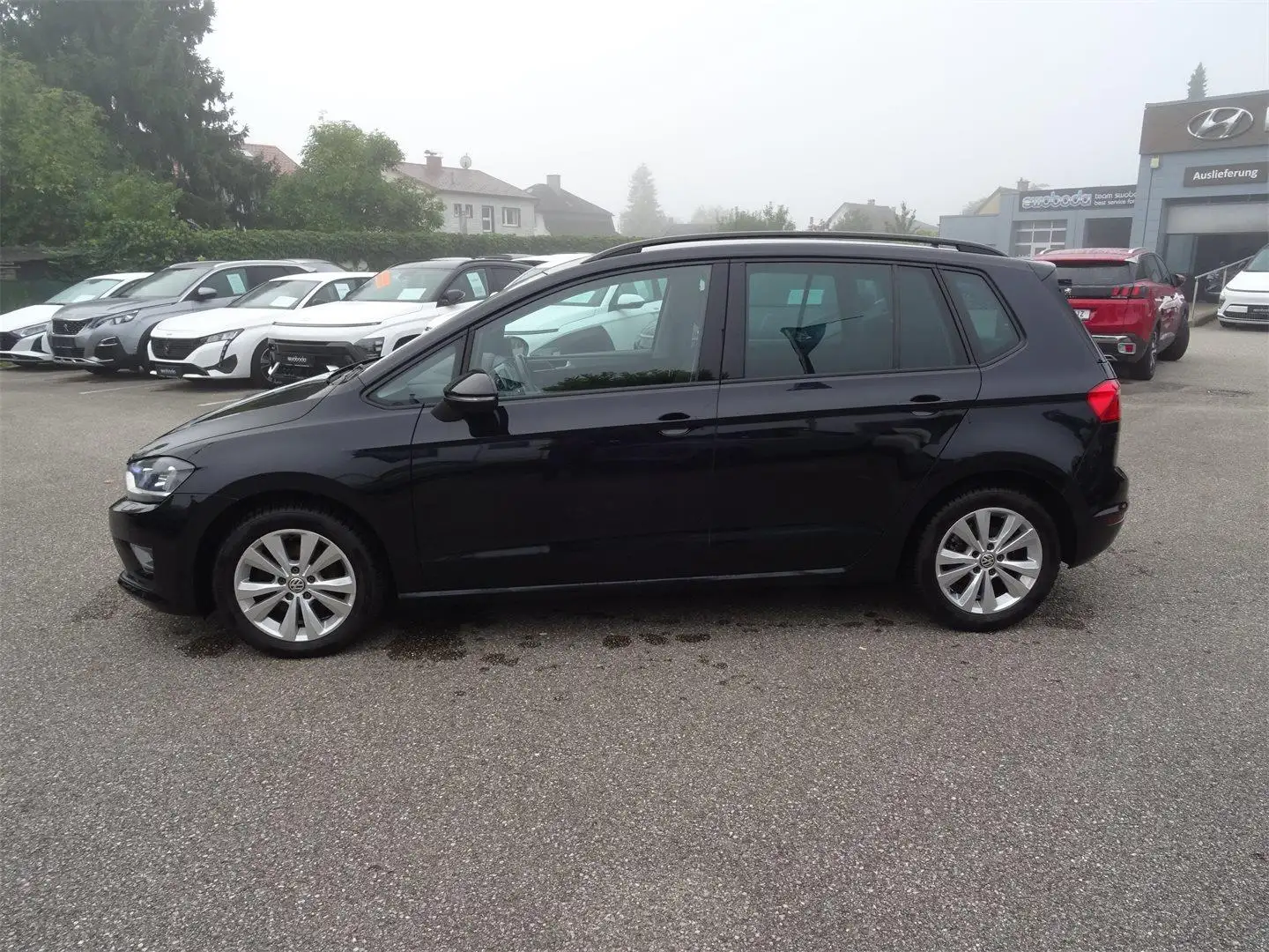 Volkswagen Golf Sportsvan Rabbit 1,6 BMT TDI DSG Noir - 2