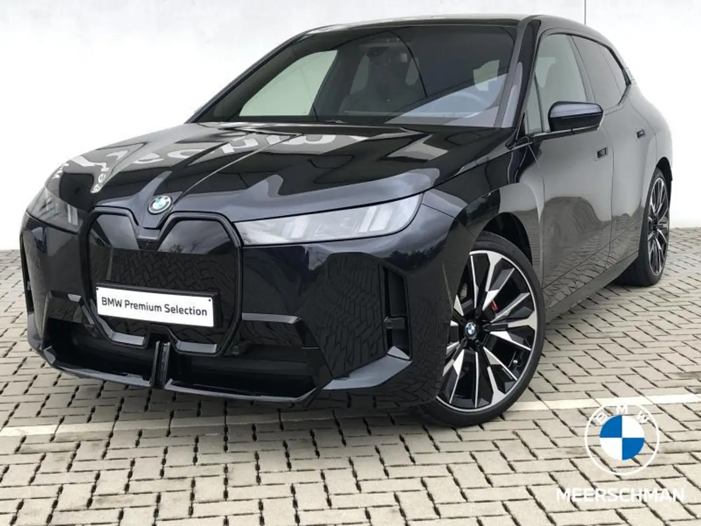 BMW iX Msportpro softcl trekh pano climseats Zwart - 1