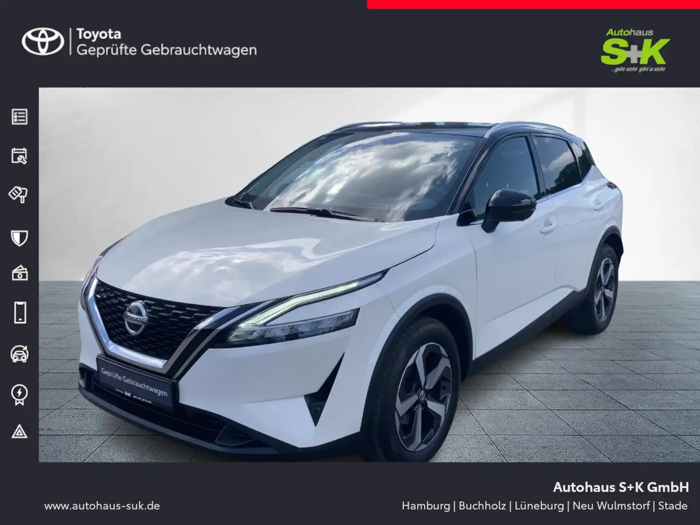 Nissan Qashqai 1.3 DIG-T MHEV Premier Limited Edition*SHZ* Blanc - 1