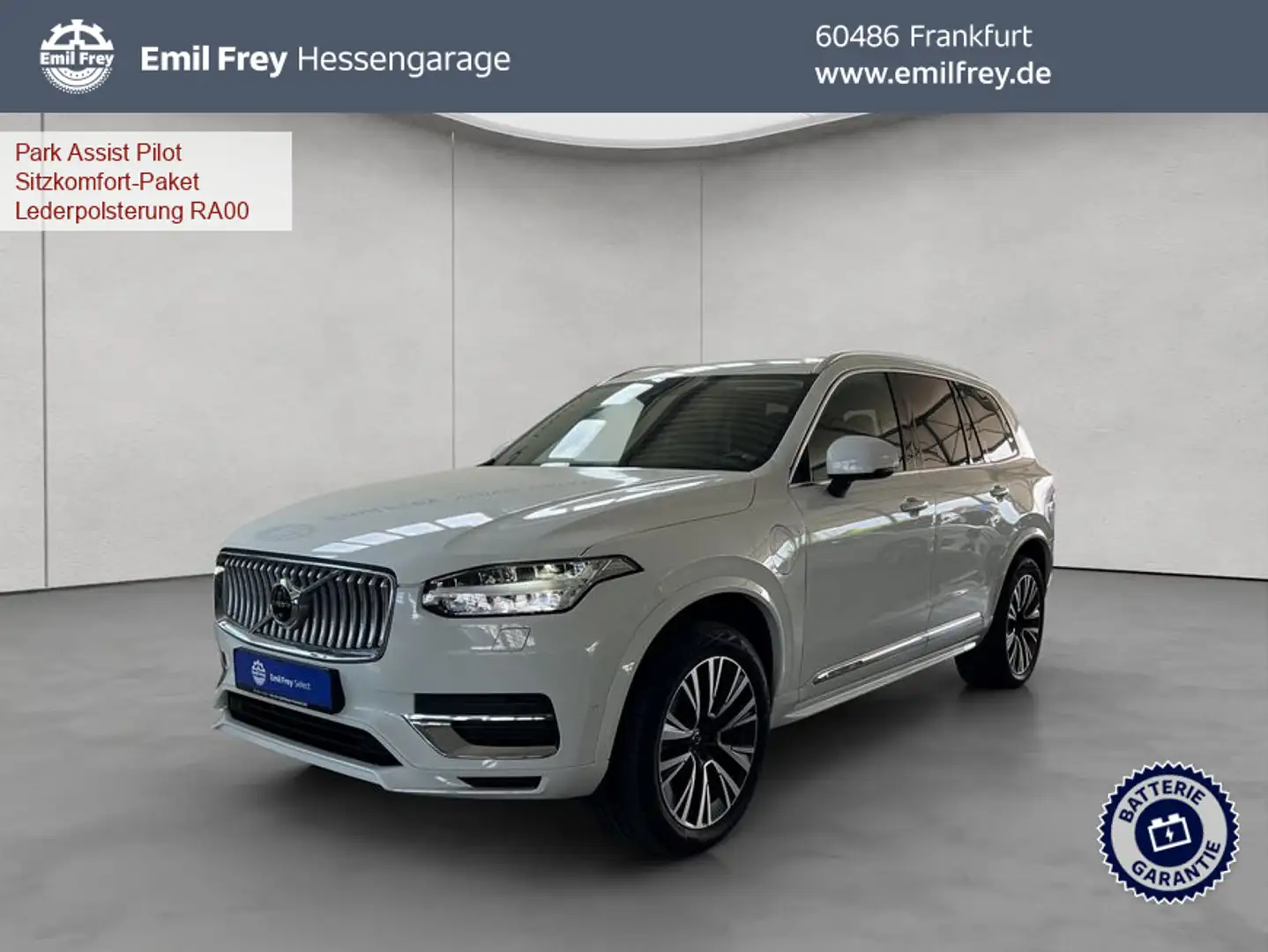 Volvo XC90 XC90 T8 AWD Recharge Inscription HeadUpDisplay 360 Weiß - 1