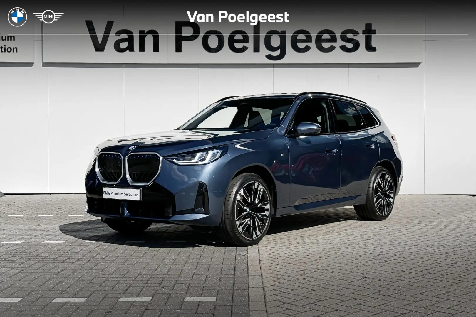 BMW X3 20 xDrive Blauw - 1