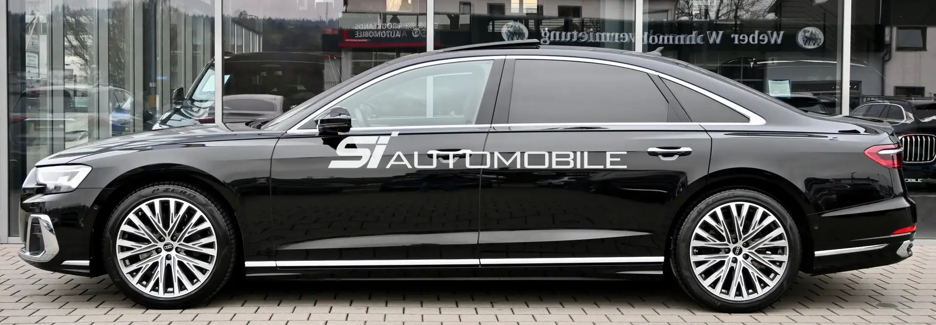 Audi A8 55 TFSI Lang qu. *UVP 147.946€*FOND-TV*PANO*STH Noir - 2