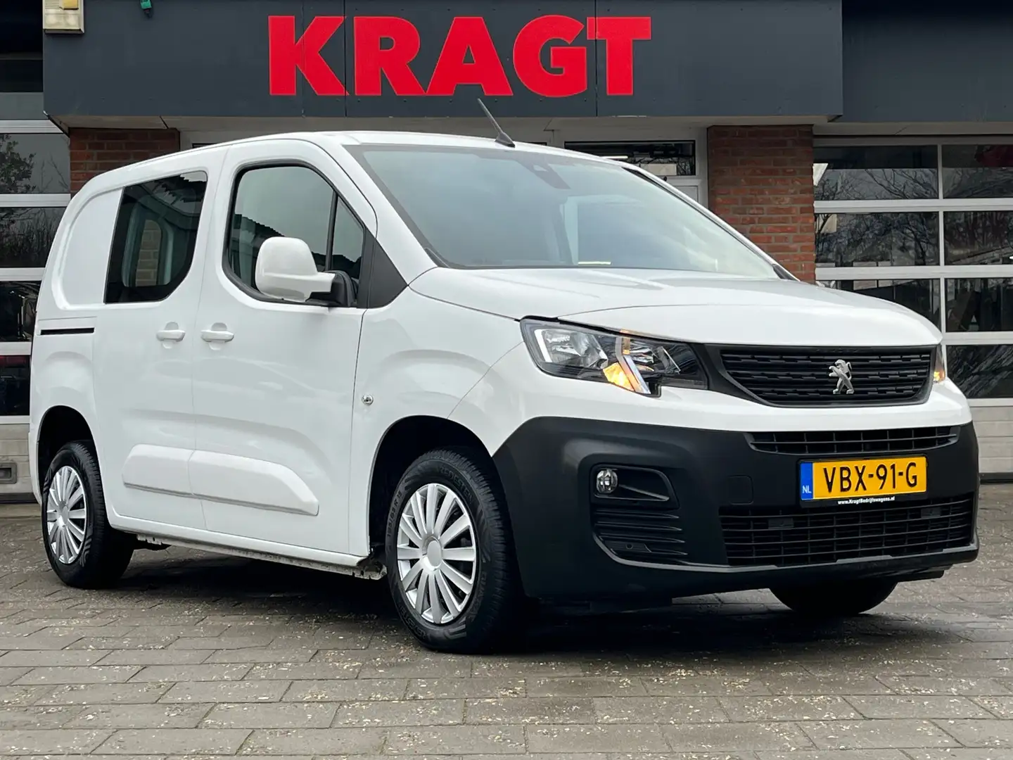 Peugeot Partner 1.5 BlueHDI Premium|EURO6|NAP|airconditioning|crui Bianco - 2