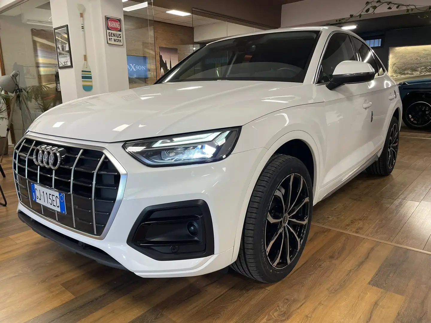 Audi Q5 Q5 Sportback 40 2.0 tdi S line Plus quattro s-tr Wit - 1