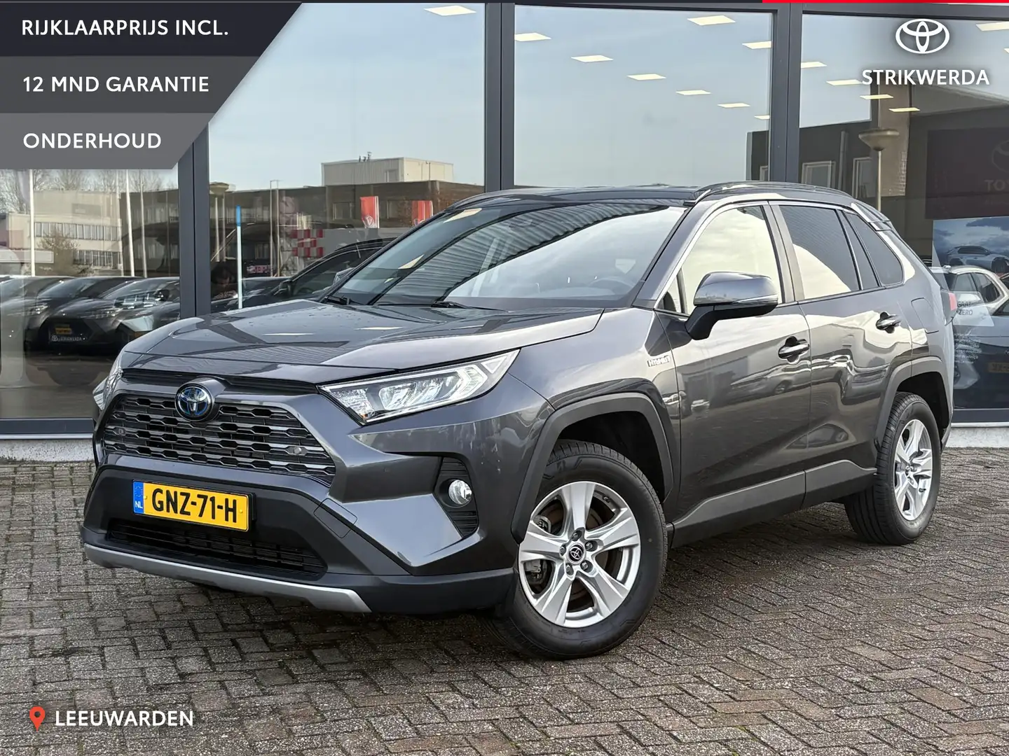 Toyota RAV 4 2.5 Hybrid Active Grijs - 1