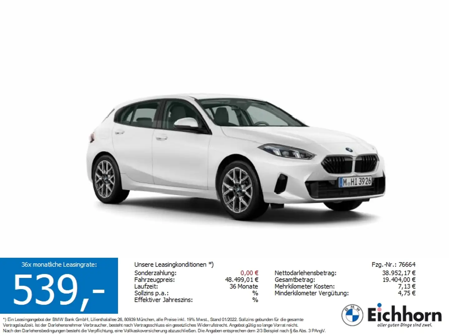 BMW 120 d Weiß - 1