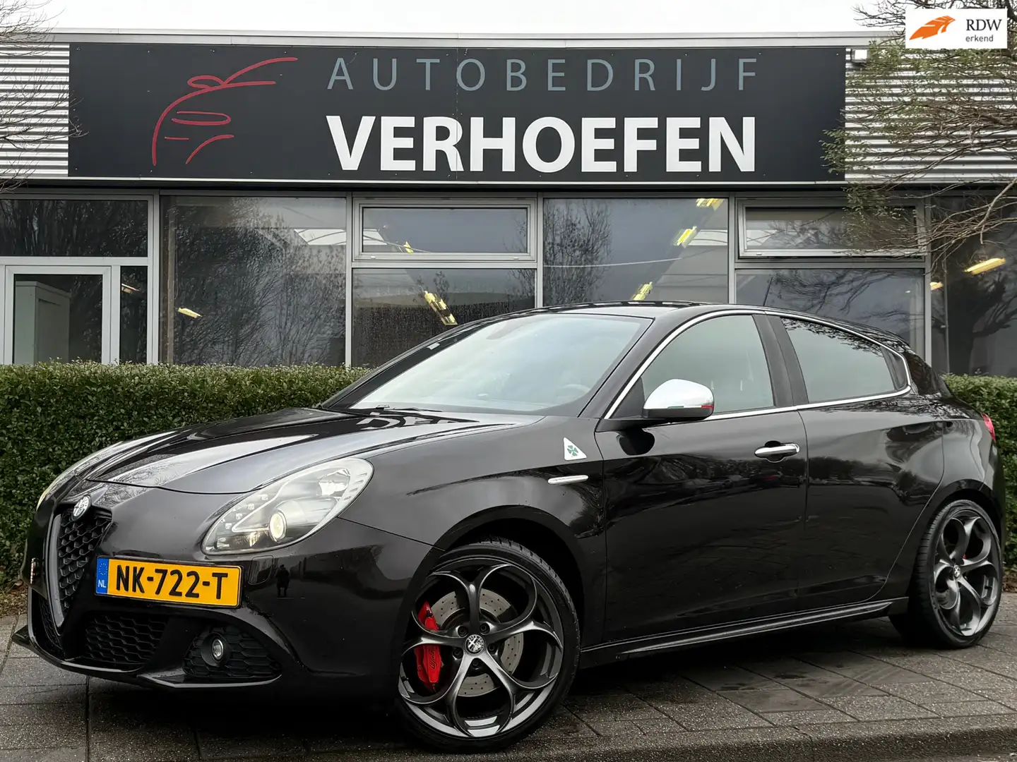 Alfa Romeo Giulietta 1.7 TBi Quadrifoglio Verde - 270PL - STOEL VERW - Zwart - 1