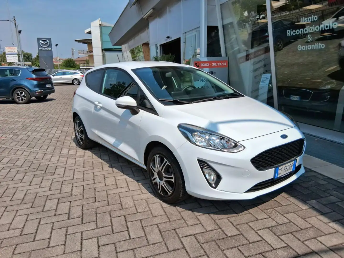 Ford Fiesta 1.1 75 CV 3 porte Van Trend Wit - 2