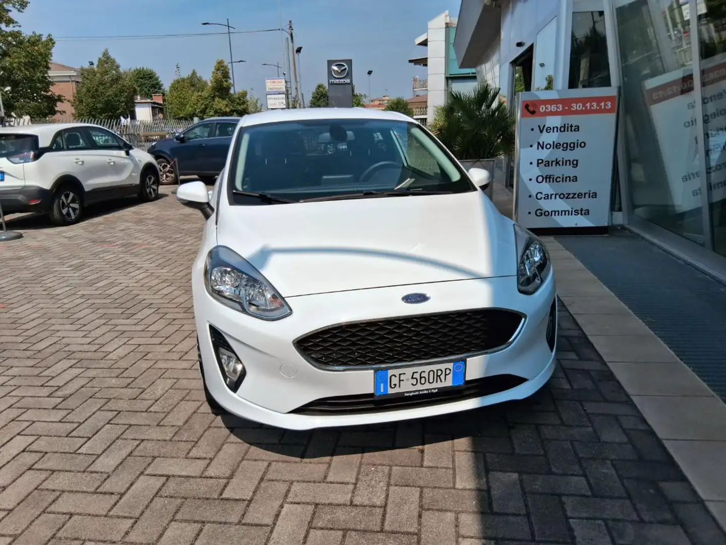 Ford Fiesta 1.1 75 CV 3 porte Van Trend Wit - 1