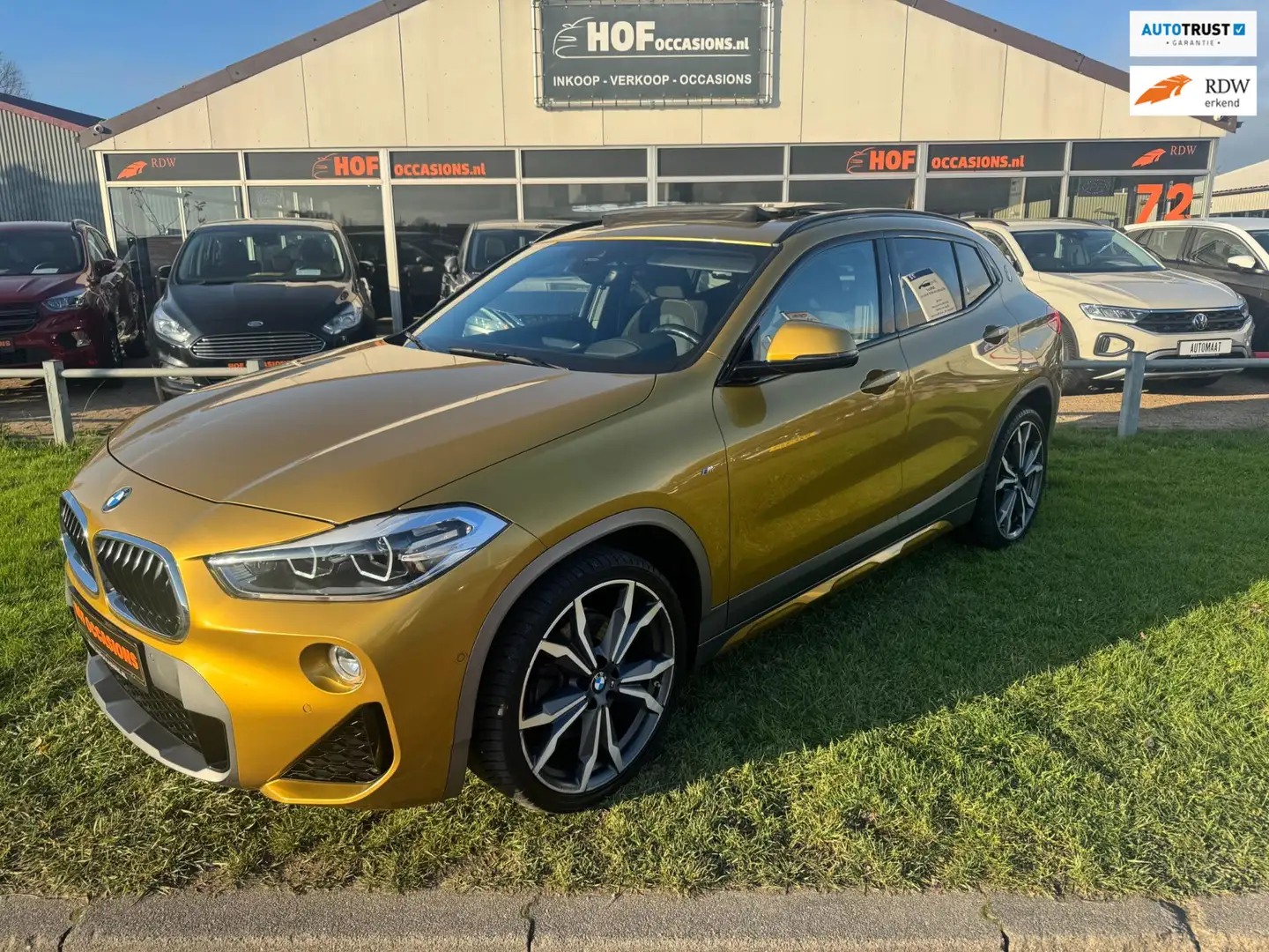 BMW X2 2.0i xDrive High Executive M SPORT/PANO/SFEER/20'' Or - 1