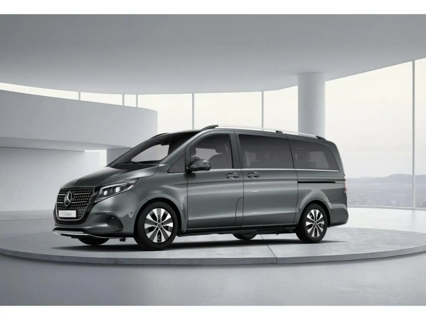 Mercedes-Benz V 300 d AVA L AHK*Burm*StdHz*EasyPack*360°LenkHz Grau - 2