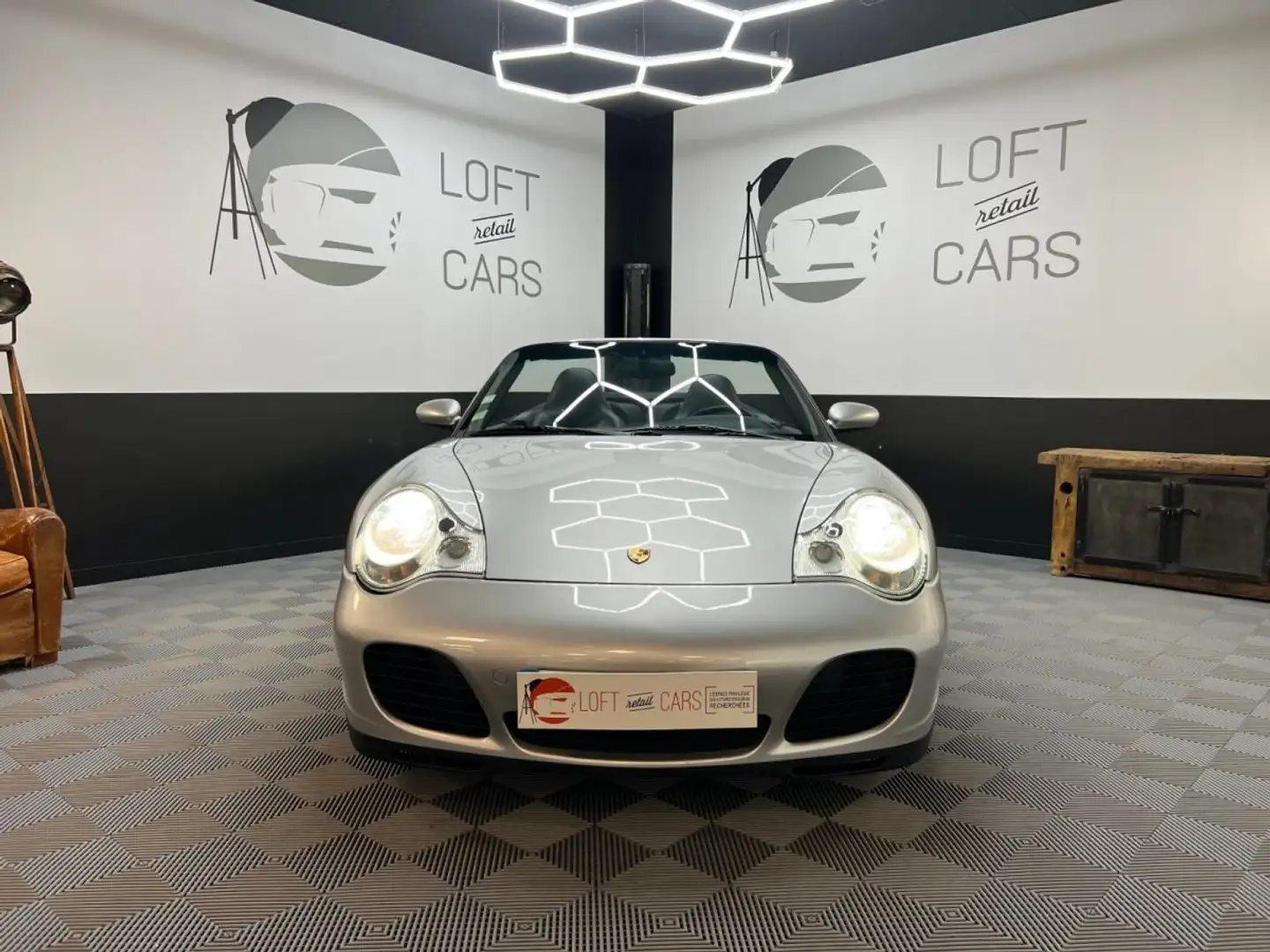 Porsche 996 CARRERA 4 CABRIOLET 996 3.6i 4S Grau - 2