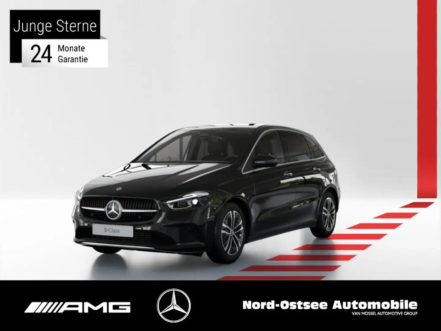 Mercedes-Benz B 200 PROGRESSIVE ADV DISTRO 360 KEYLESS LED Nero - 1