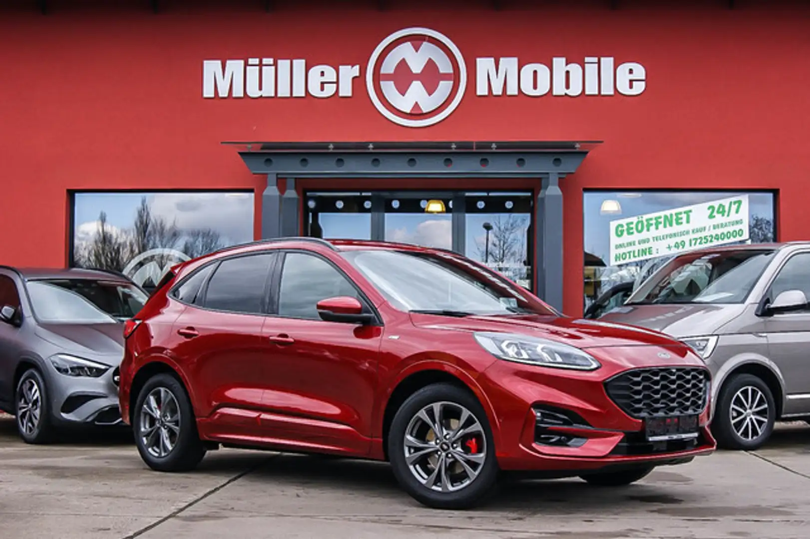 Ford Kuga ST-Line X 1.5i HEADUP KAMERA LED ACC 1.HAND ST-Lin Rot - 1