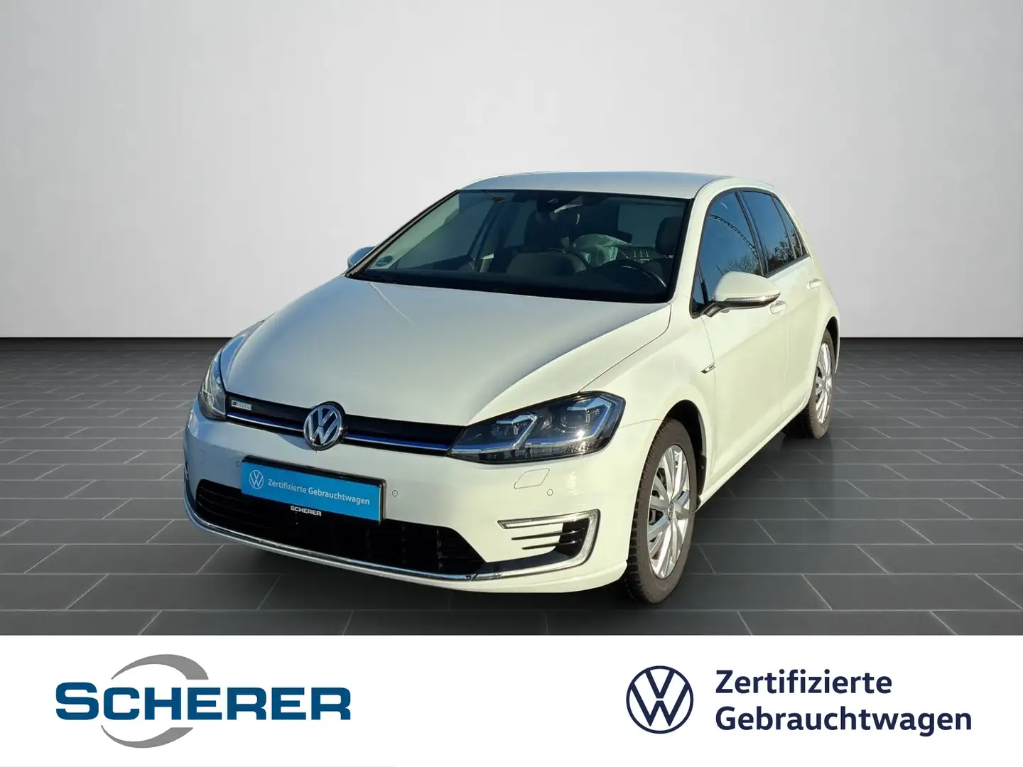 Volkswagen Golf VII e-Golf COMFORTLINE LED NAVI REAR VIEW S Weiß - 1