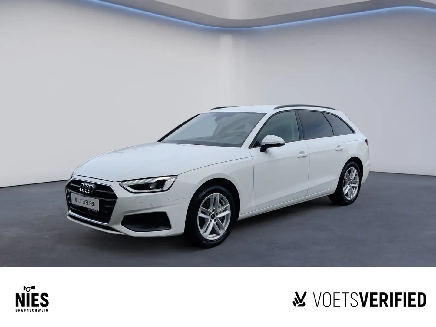 Audi A4 Avant 40 TDI S tronic MATRIX-LED+RearView+AHK Blanc - 1