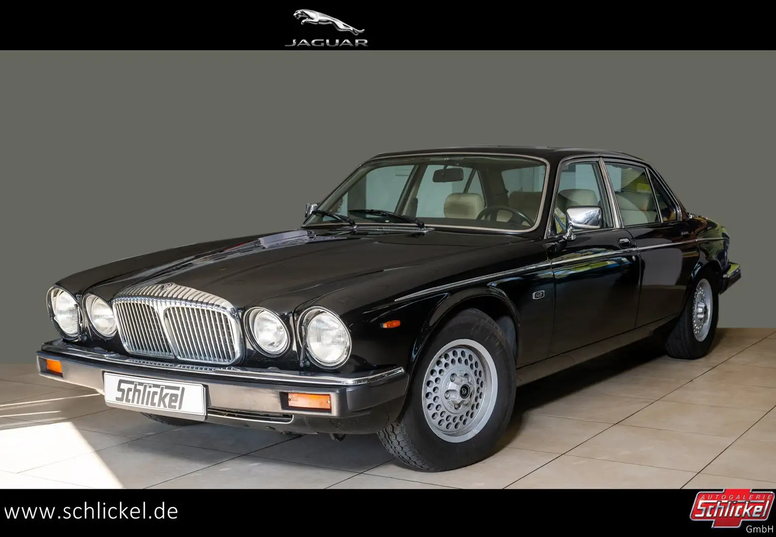 Jaguar XJ12 Daimler Double Six 5.3 V12  Leder Klimaanlage Negro - 1