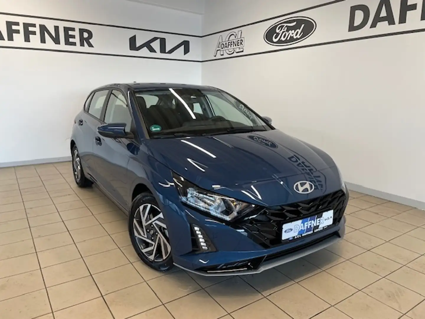 Hyundai i20 Trend VerkehrszeichenERK Kamera Navi DAB Modrá - 1