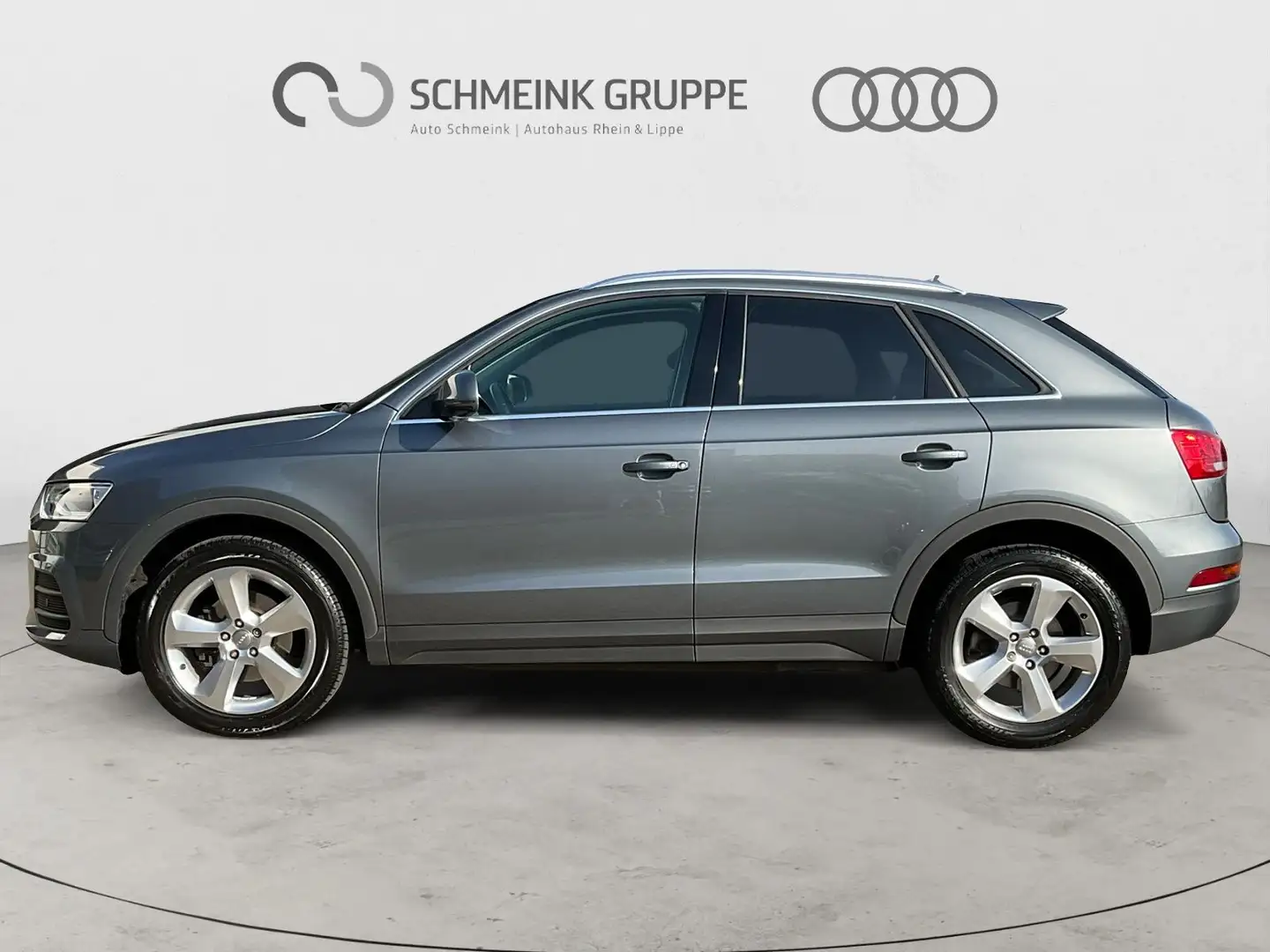 Audi Q3 2.0 TDI quattro S tronic AHK Pano Navi Kamera Gris - 2