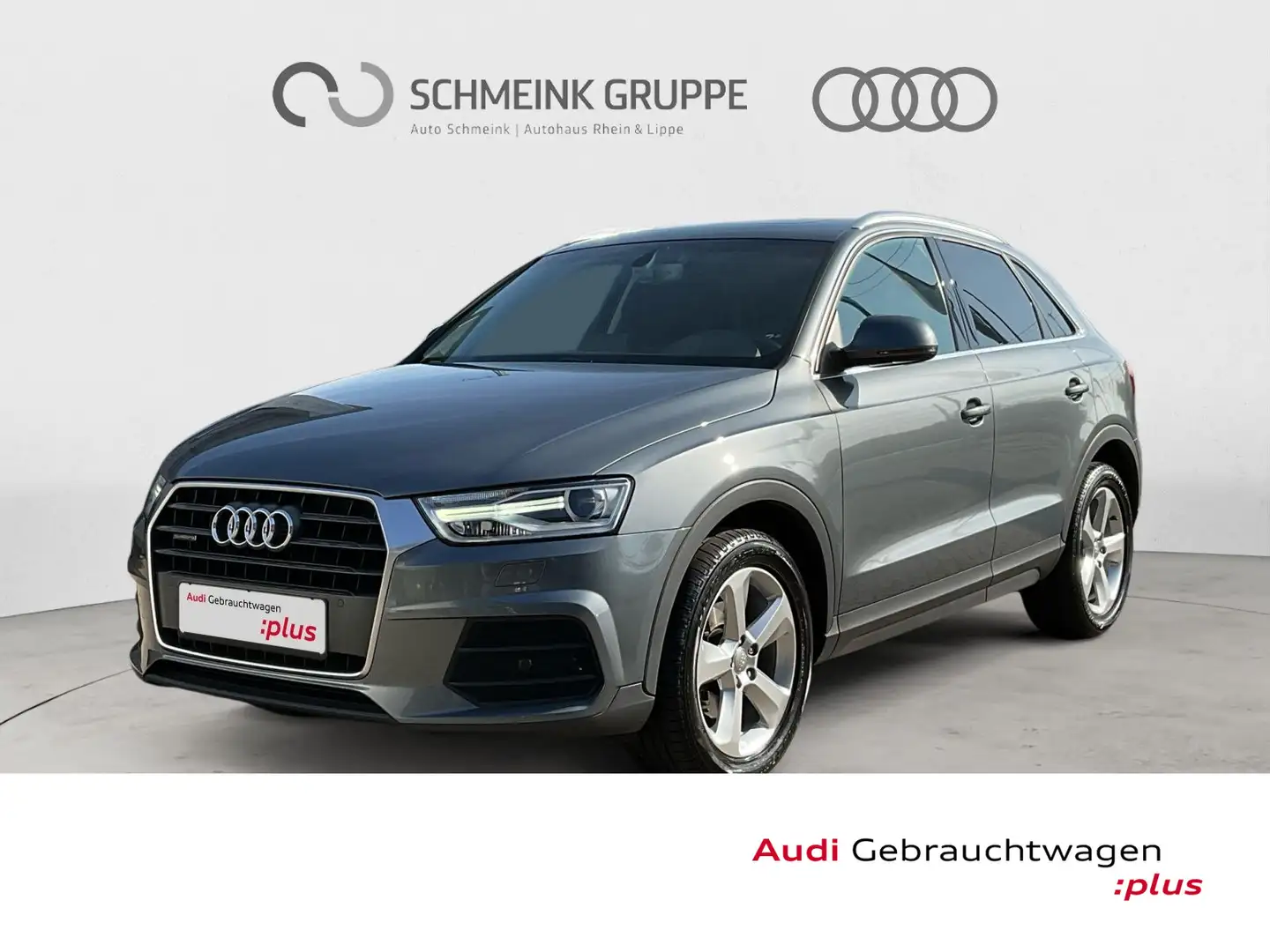 Audi Q3 2.0 TDI quattro S tronic AHK Pano Navi Kamera Gris - 1