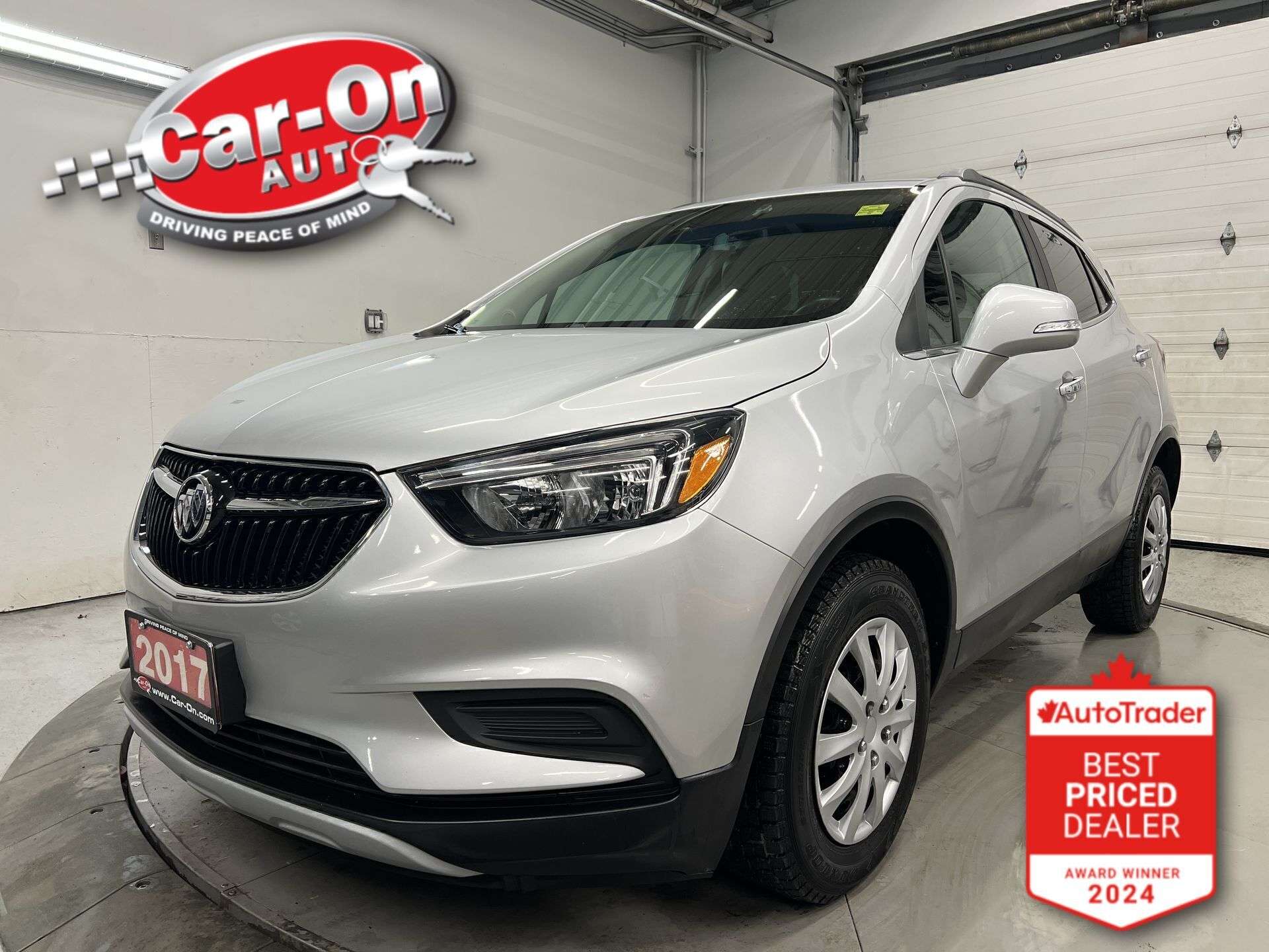 Silver 2017 Buick Encore Preferred FWD SUV / Crossover Front-Wheel Drive Automatic