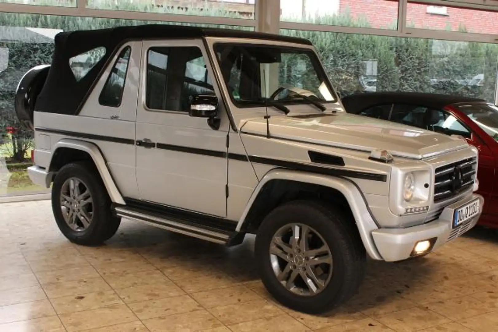 Mercedes-Benz G 320 G-Modell  CDI Cabriolet AHK / LEDER / SITZHZG. Gümüş rengi - 1