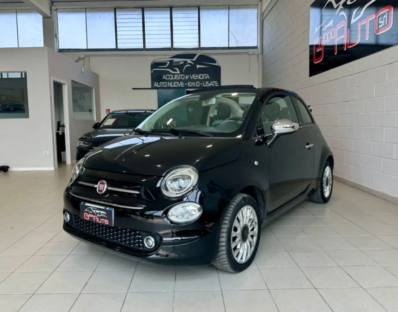 Fiat 500C C 1.2 Lounge *NEOPATENTATI*SENSORI POSTERIORI* Nero - 1