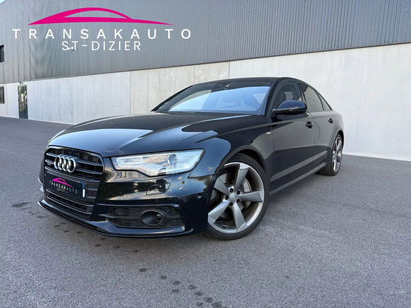 Audi A6 A6 V6 3.0 TFSI 300 Quattro S Line S Tronic A Noir - 1