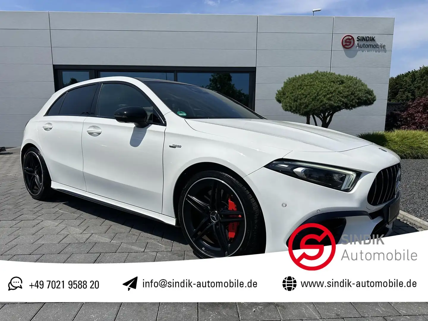 Mercedes-Benz A 45 AMG A 45s  AMG 4M NightPak.-Pano-HeadUp-DriversP. Beyaz - 1