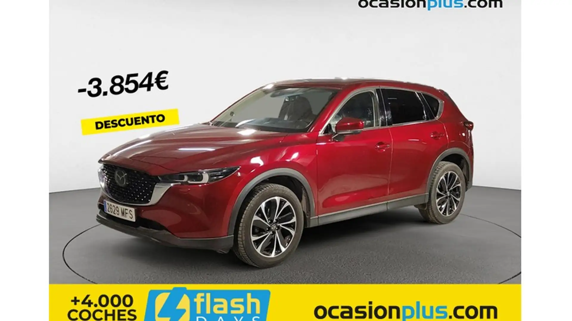 Mazda CX-5 2.0 Skyactiv-G Zenith 2WD Aut. 121kW Rojo - 1