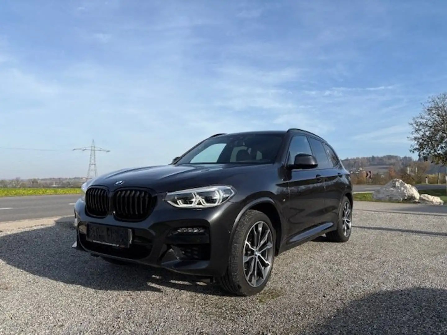 BMW X3 M-Sport Schwarz - 1