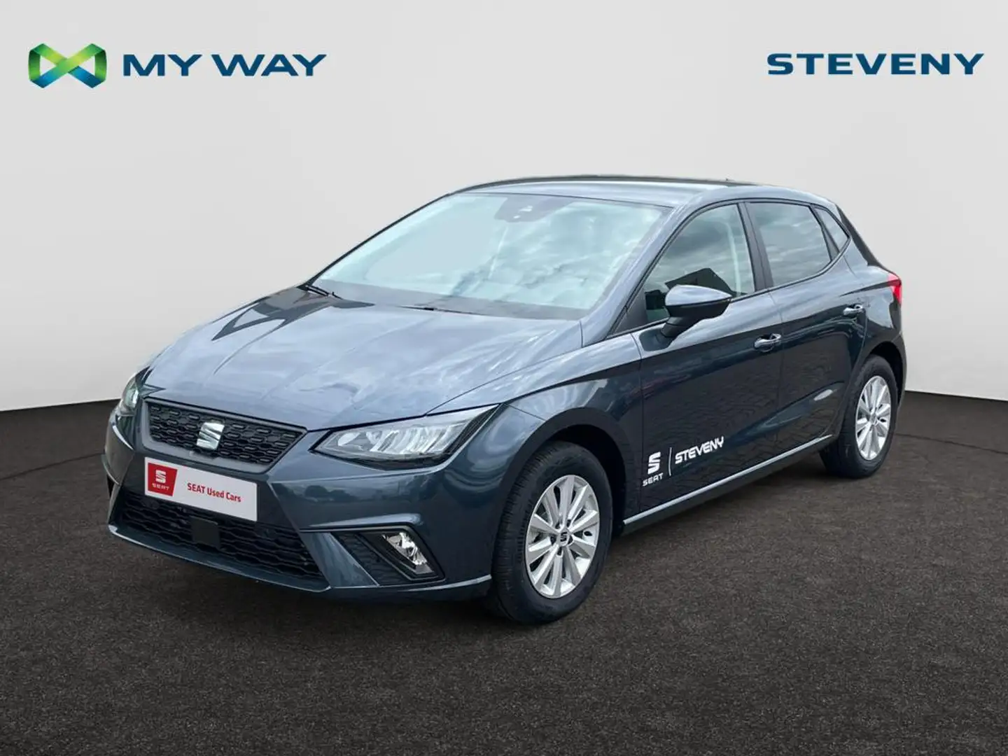 SEAT Ibiza 1.0 TSI STYLE 5T 81 DG8 AU7 Gris - 1